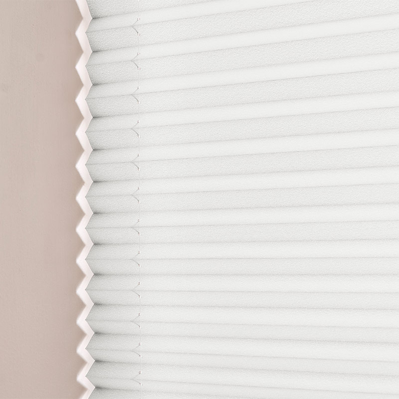 Plisségordijn koord Off white 