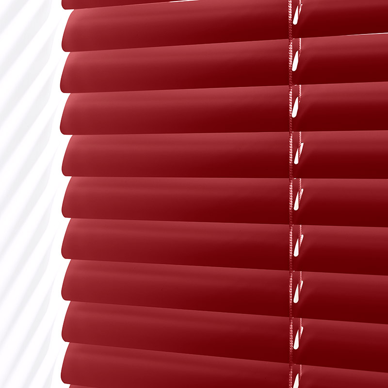 Aluminium jalouzieën 25mm Rood