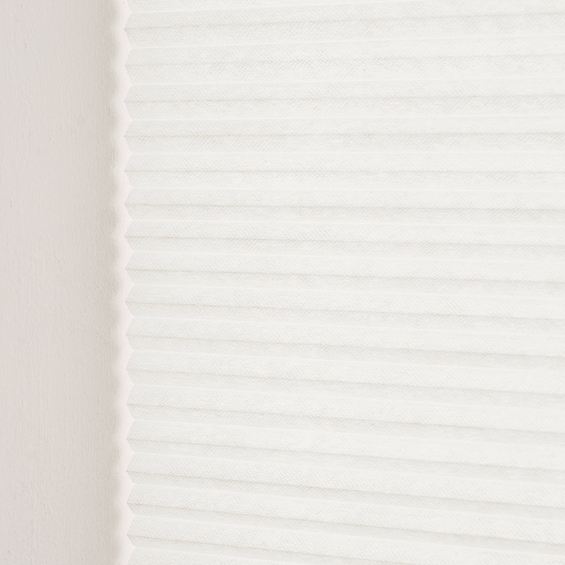 Plisségordijn motor Off white 