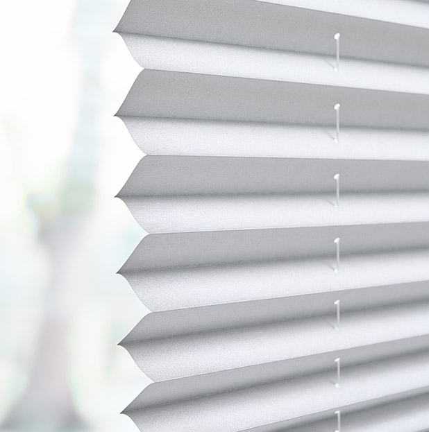 Express plisségordijn easylift greep verduisterend Wit