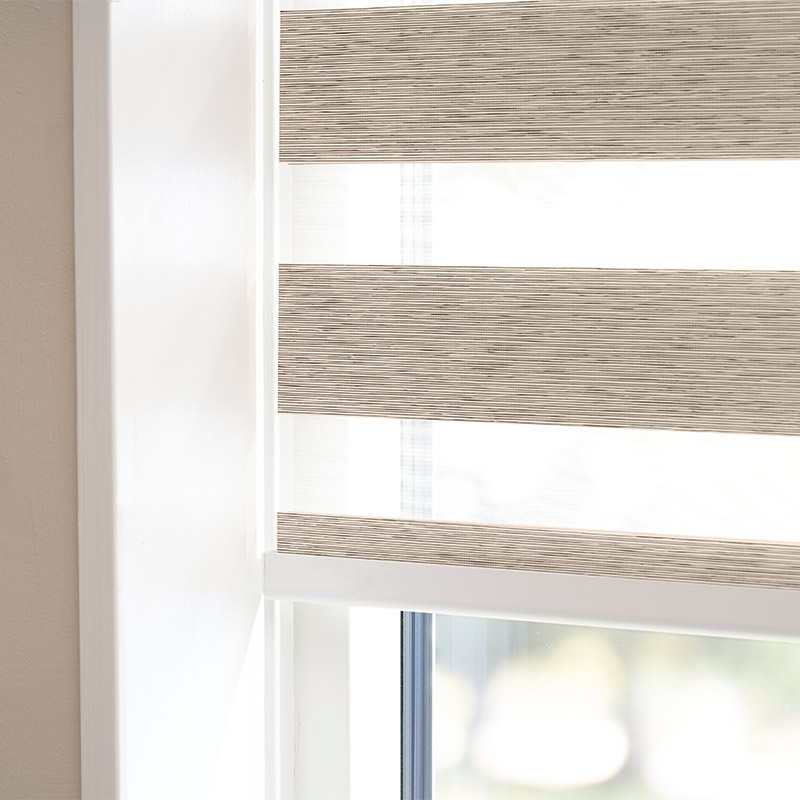 Express Duo rolgordijn easylift greep Beige